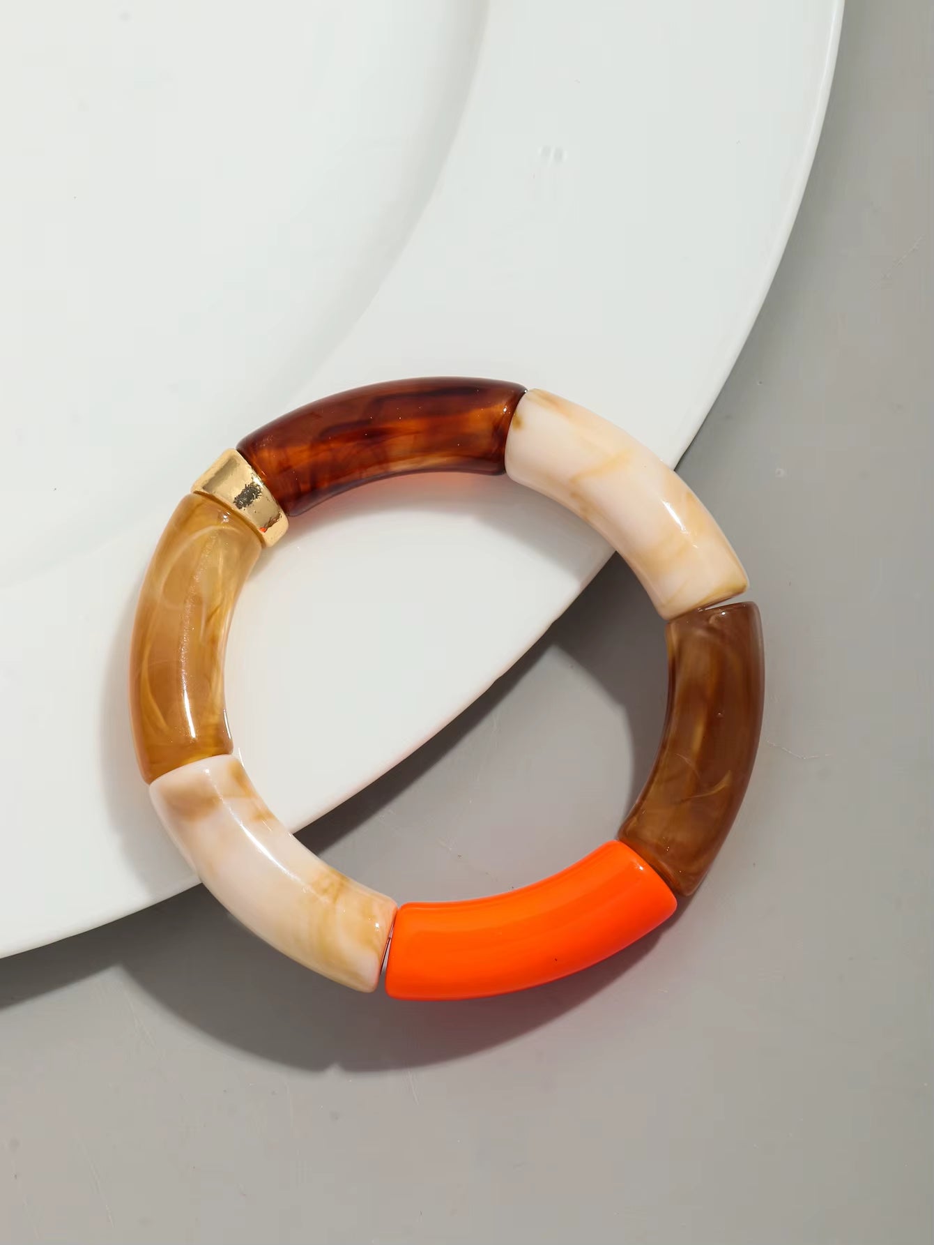 Bracelets empilables en Bambou épais