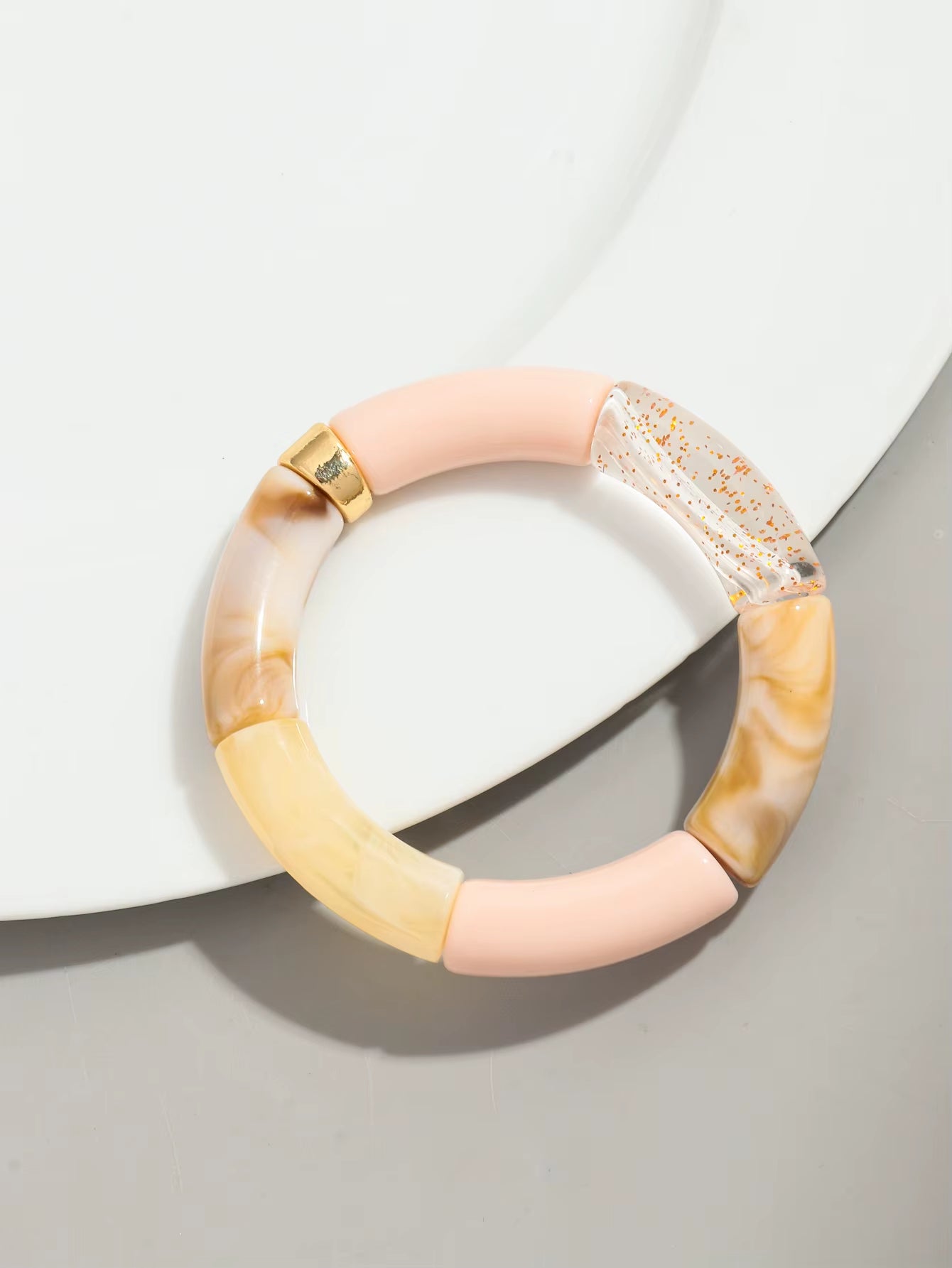 Bracelets empilables en Bambou épais