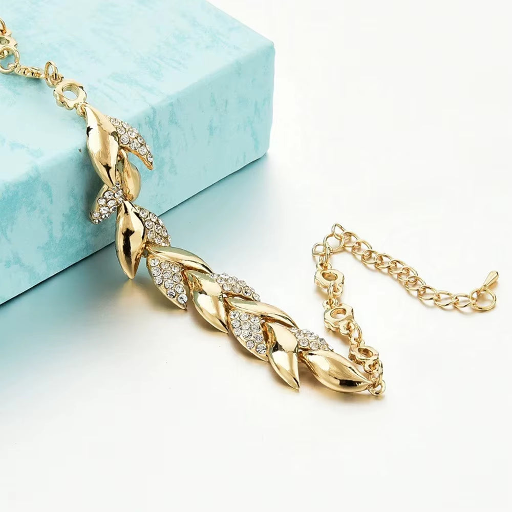 Bracelet en argent sterling 925 cristal