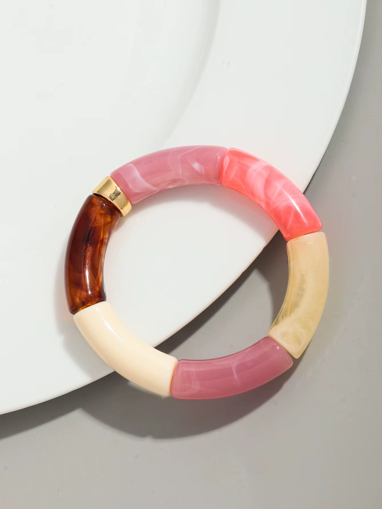 Bracelets empilables en Bambou épais