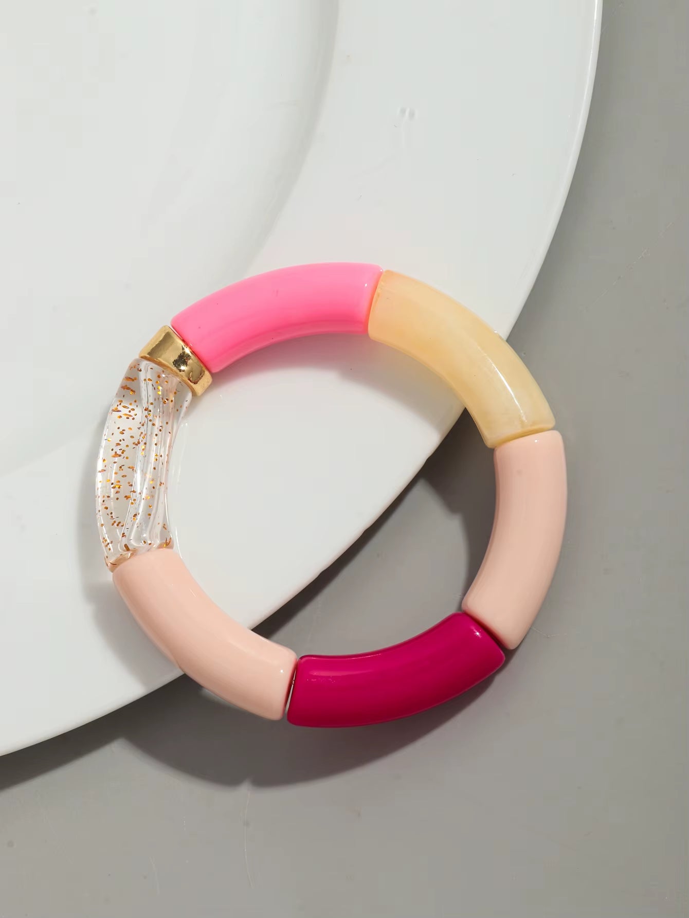 Bracelets empilables en Bambou épais