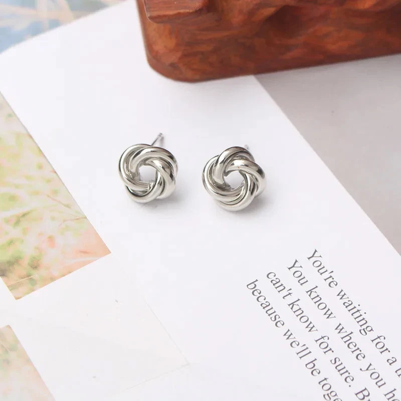 Boucles d'oreilles Torsadés