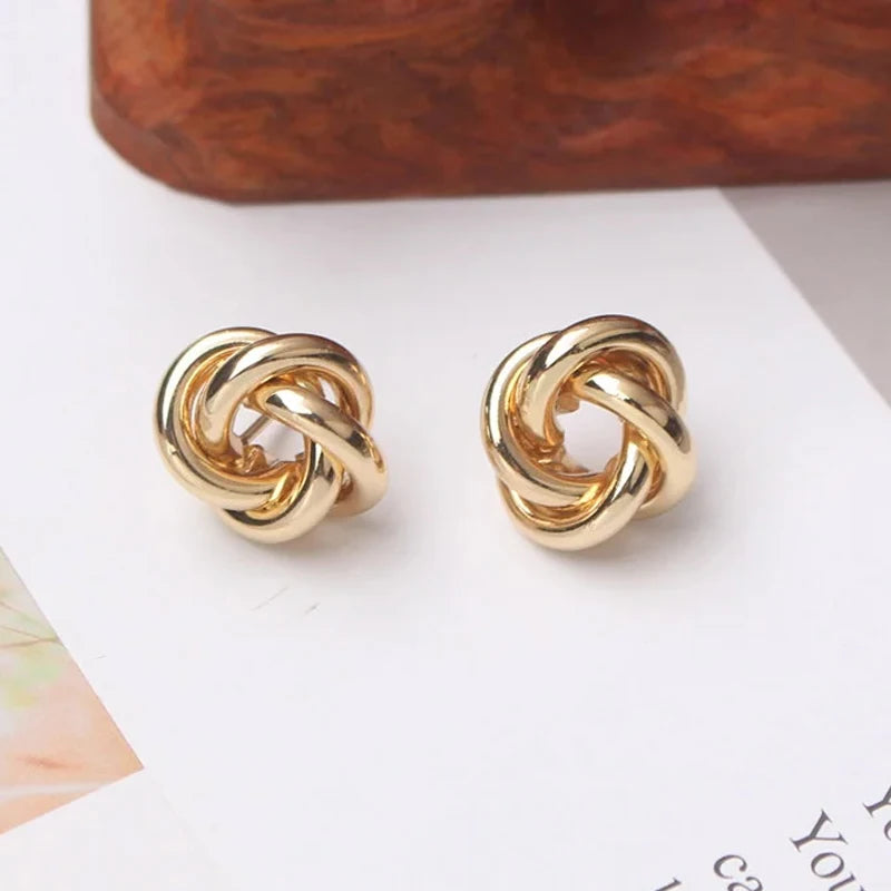 Boucles d'oreilles Torsadés