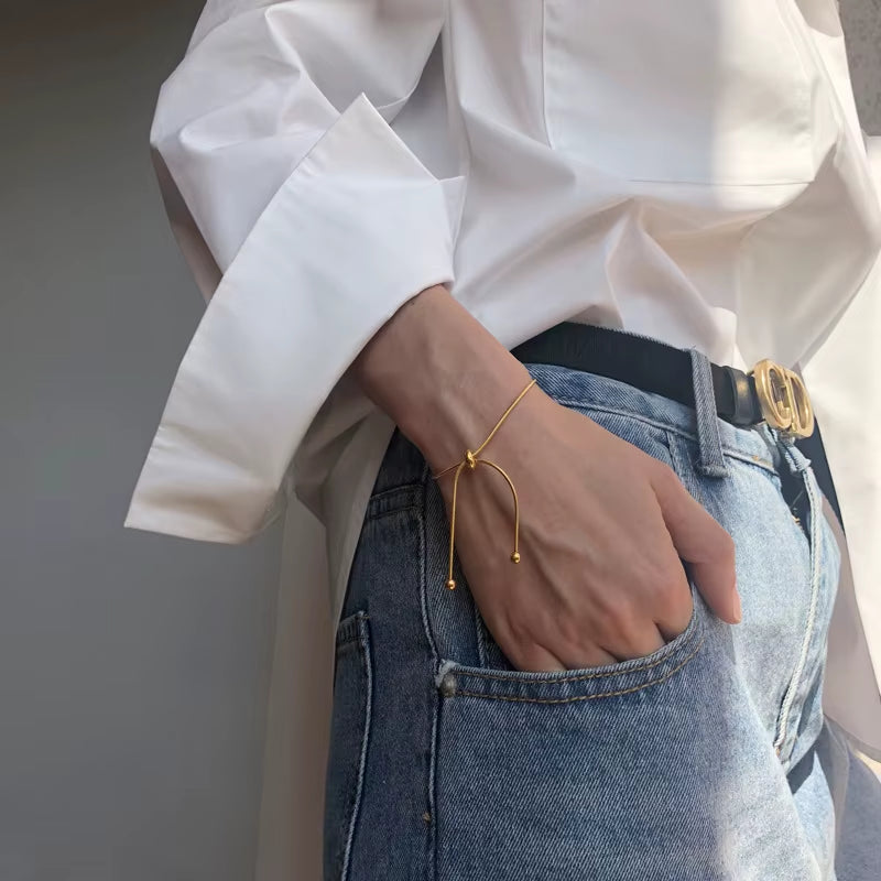 Bracelet en titane géglable