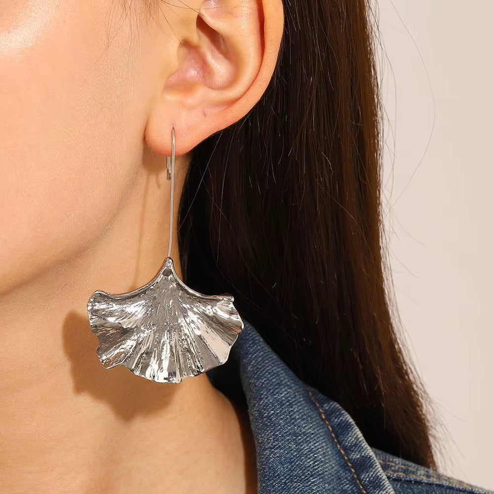 Boucles d'oreilles Fashion feurs de Ginkgo