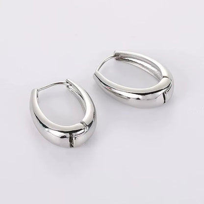 Uworld Hypoallergenic Stylish Vintage round Stud Earrings Premium 18K Gold Plated Stainless Steel for Women Party Сережки Женск