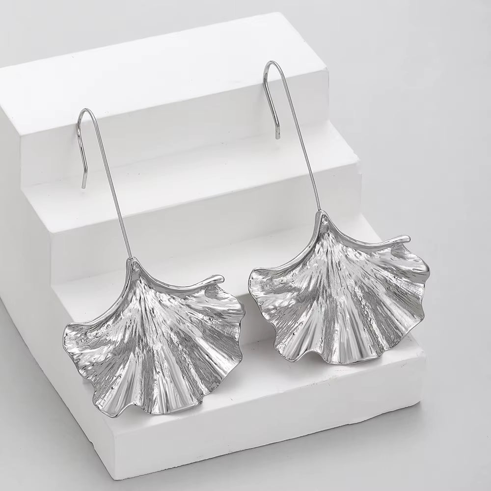Boucles d'oreilles Fashion feurs de Ginkgo