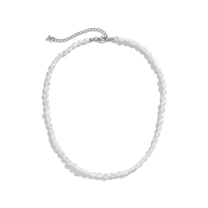 Collier de perles baroques