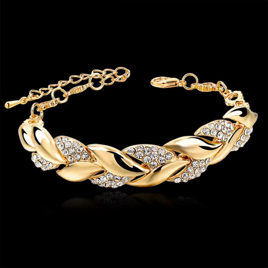 Bracelet en argent sterling 925 cristal