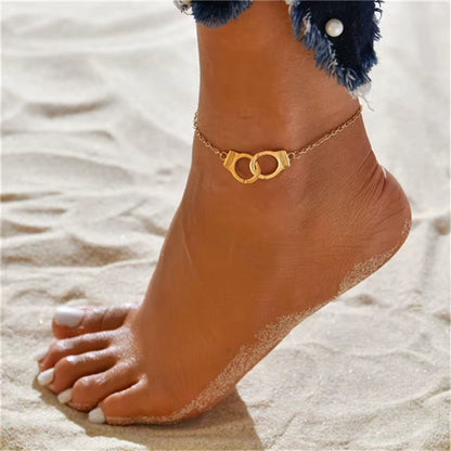 Chaines de cheville avec divers  motifs