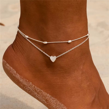 Chaines de cheville avec divers  motifs
