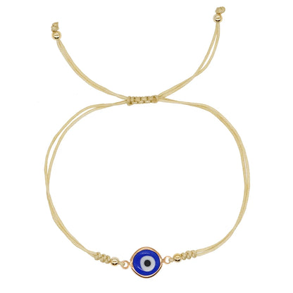 Bracelets réglable mauvais œil 