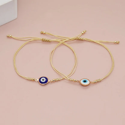 Bracelets réglable mauvais œil 