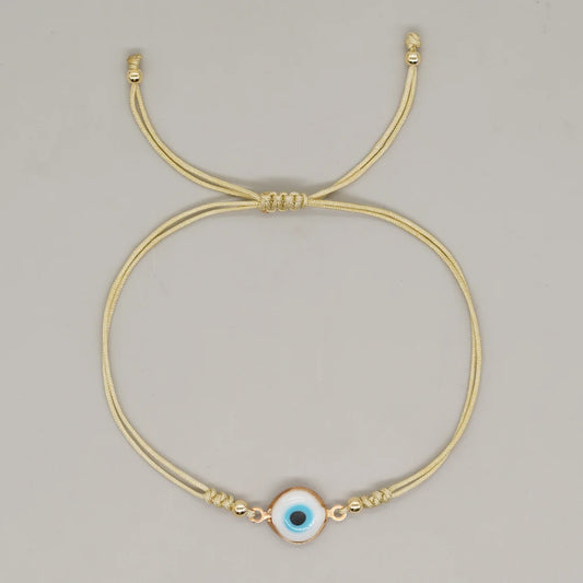 Bracelets réglable mauvais œil 