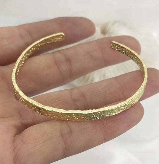 Bracelets Vintage simple en argent 925 massif