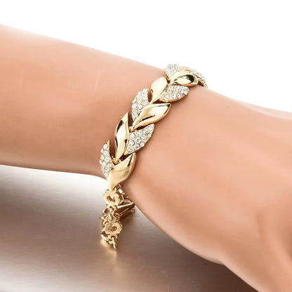Bracelet en argent sterling 925 cristal
